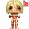 FUNKO POP Animation : Attack On Titan - Female Titan 6 Inch Damaged
