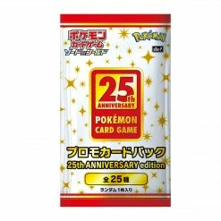 JPN Pokemon TCG : 25th Anniversary Special Promo Pack Trading Cards