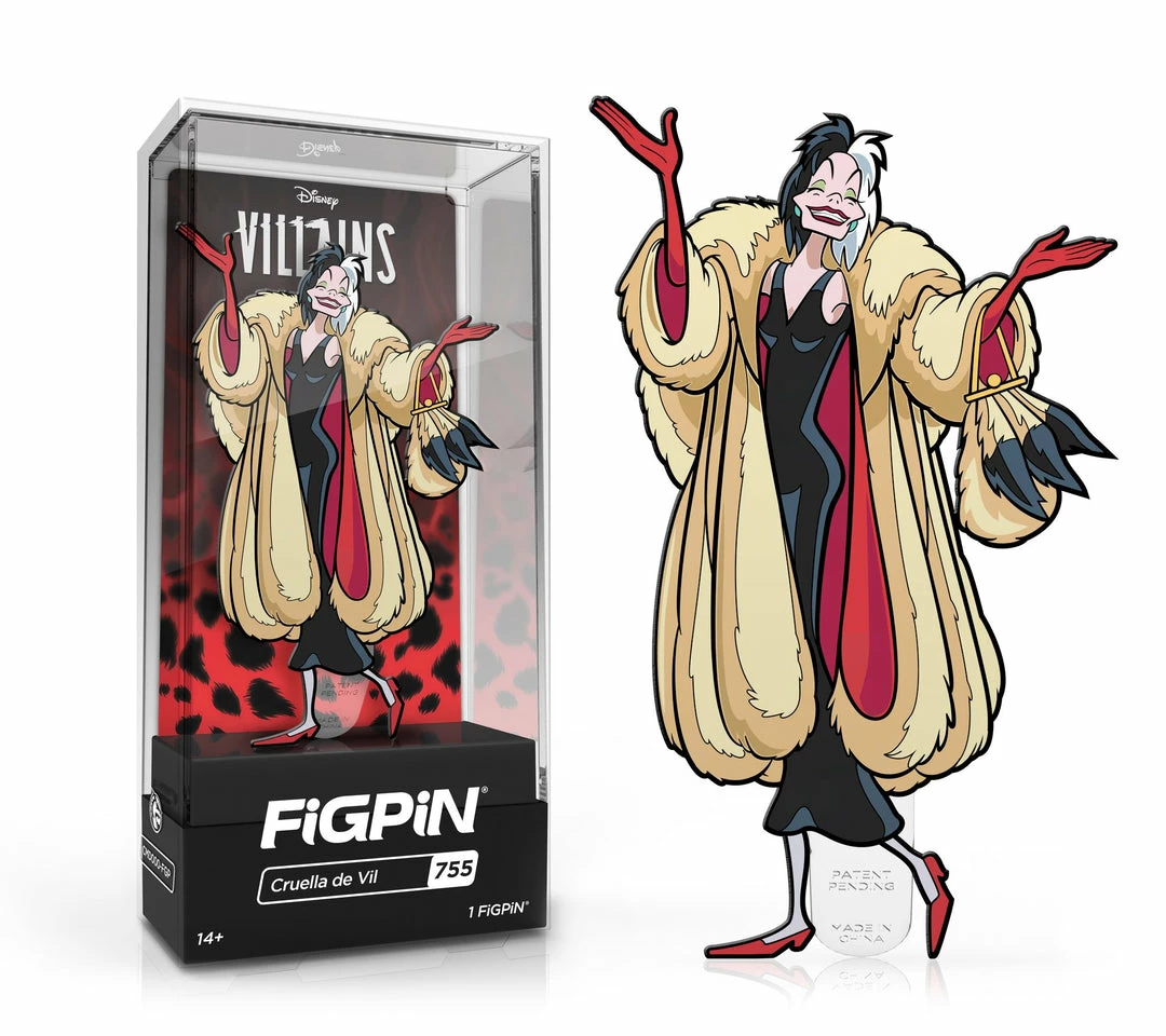 Disney Villains : Cruella De Vil FiGPiN #755