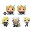 FUNKO POP Animation : FMA Bundle Of 5 W/ Chase (Pre Order)