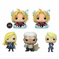 FUNKO POP Animation : FMA Bundle Of 5 W/ Chase (Pre Order)