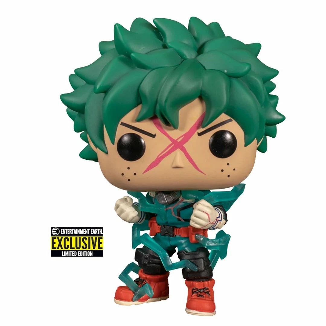 FUNKO POP Animation : Deku Full Cowl GITD EE Exclusive Slight Damage