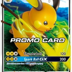 Pokemon Raichu - Promo Card - Hidden Fates (20/68)