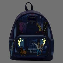 Loungefly Scooby Doo! Ghost Chase GITD Cosplay Mini Backpack