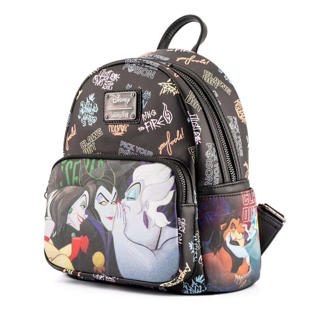 Loungefly Disney Villain's Club Mini Backpack