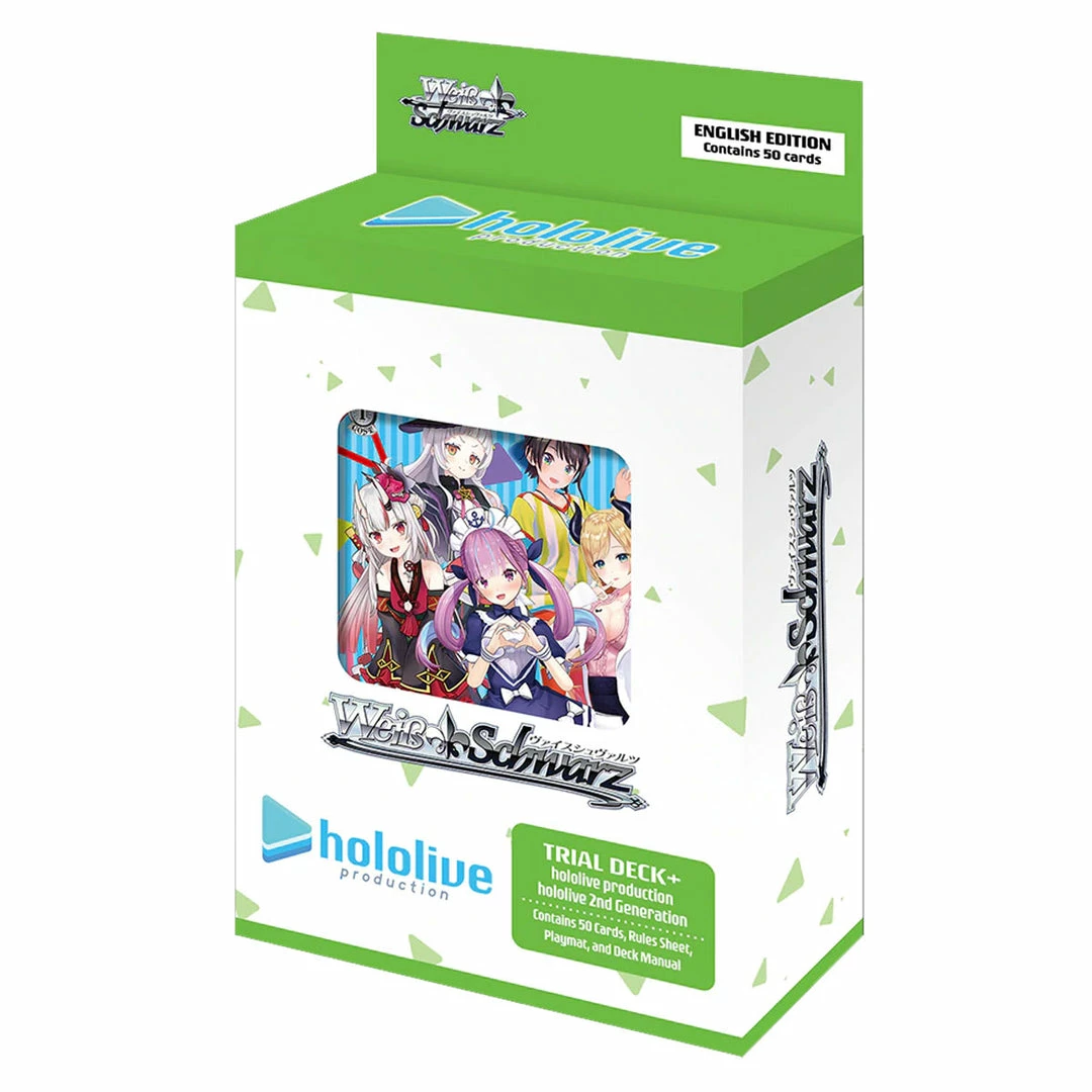 Weiss Schwarz Hololive : Hololive Production 2nd Generation Trial Deck+ (In Stock) Trading Cards