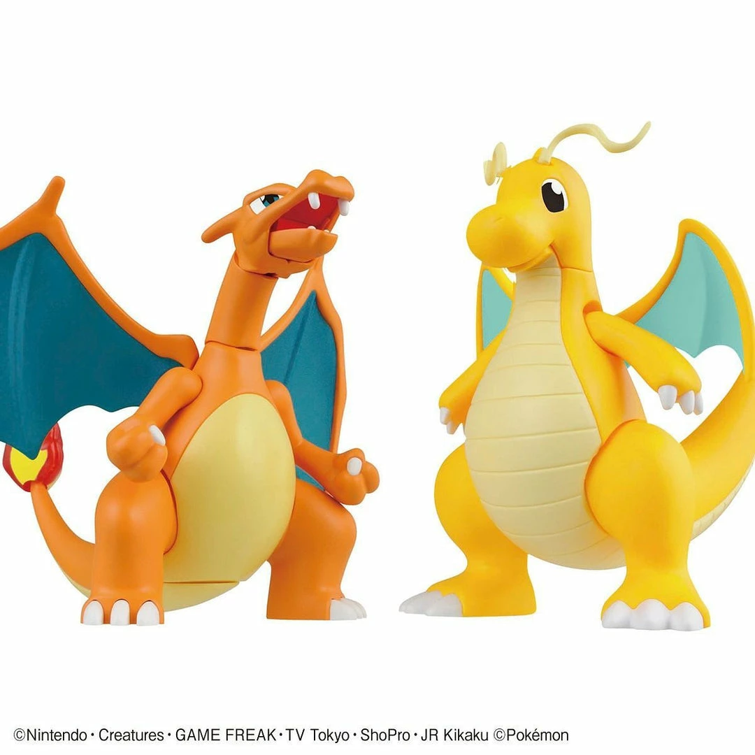 Pokemon : Charizard And Dragonite Model Kit