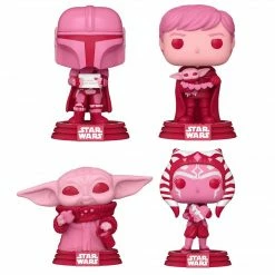 FUNKO POP Star Wars : Valentines - Bundle Of 4 (Pre Order)