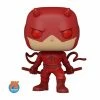 FUNKO POP Marvel : Daredevil PX Previews Exclusive (w/ Comic Book Variant) DAMAGED