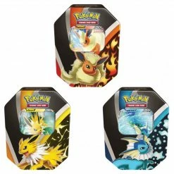 Pokemon TCG : Eevee Evolutions Tin (1 Random Style Tin) Trading Cards