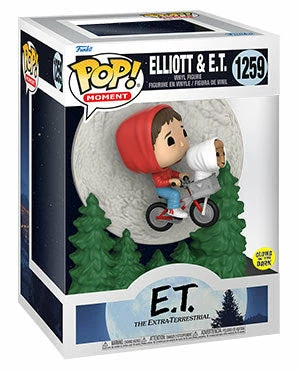 FUNKO POP Moment: ET- Elliot And ET Flying(GW) (Pre Order)