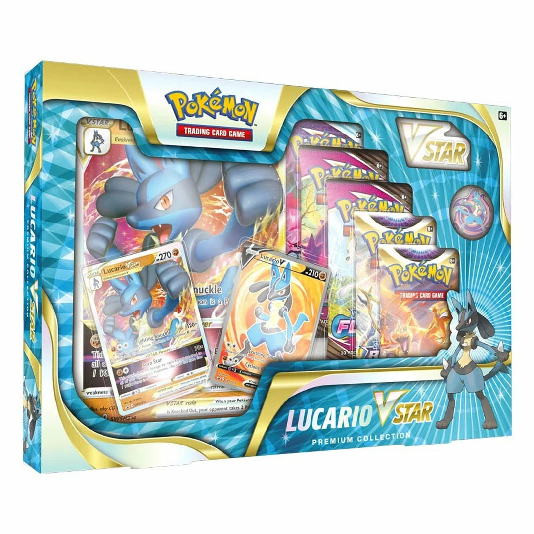 Trading Cards Pokemon TCG : Lucario VSTAR Premium Collection