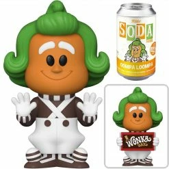 Vinyl Soda : Wily Wonka - Oompa Loompa W/ Chance Of Chase Funko Soda