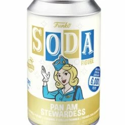Vinyl Soda : Pan Am Stewardess International (w/ Chase Chance) Funko Soda