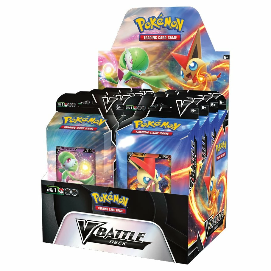 Pokemon TCG : Victini Or Gardevoir V Battle Theme Deck Trading Cards
