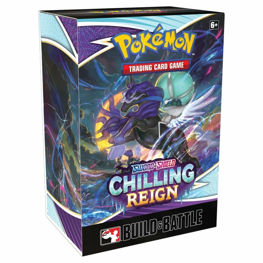 Pokemon TCG : Chilling Reign Build And Battle Box (1 Single Box) Trading Cards