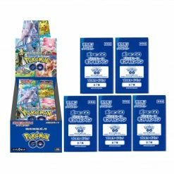 JPN Pokemon TCG : Pokemon GO Booster Box W/ 5 Promo Pack's Trading Cards