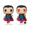 FUNKO POP DC : Justice League Superman GITD Chase AAA Anime Exclusive Bundle (PRE ORDER)