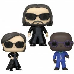 FUNKO POP Movies: The Matrix - Bundle Of 3