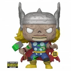FUNKO Marvel Zombies : GITD Zombie Thor Entertainment Earth Exclusive