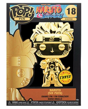 FUNKO POP PINS : NARUTO SIX PATH (CHANCE AT CHASE)