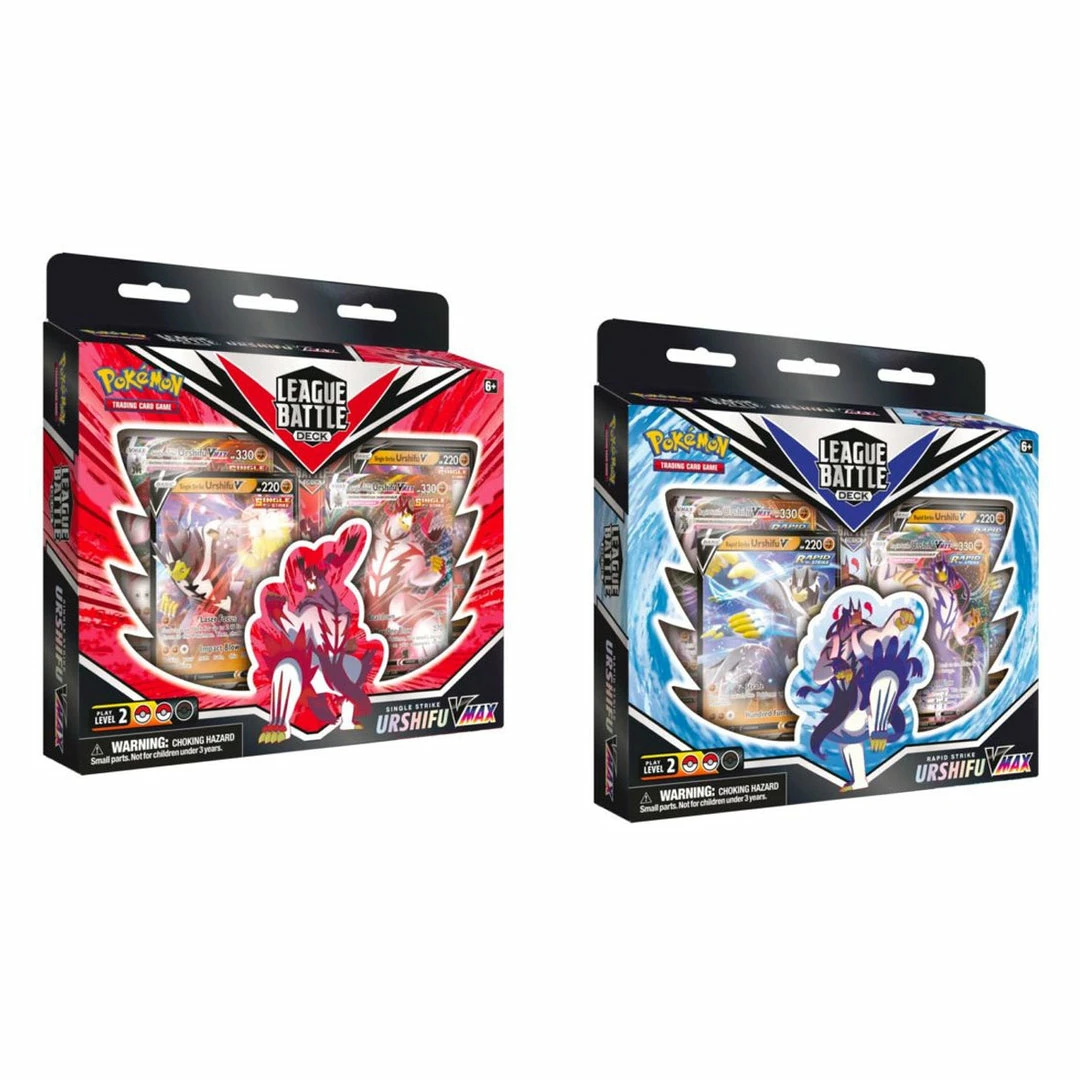 Pokemon TCG : Urshifu VMAX League Battle Deck Trading Cards